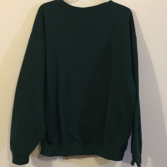 Santa Cheers🍻uni-Sex Sweatshirt Pre-❤️ed Sz XL🎅 - Picture 6 of 6